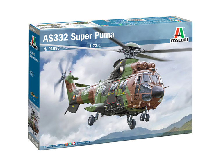 Italeri Model Kits - AS332 Super Puma 1:72 - 91096