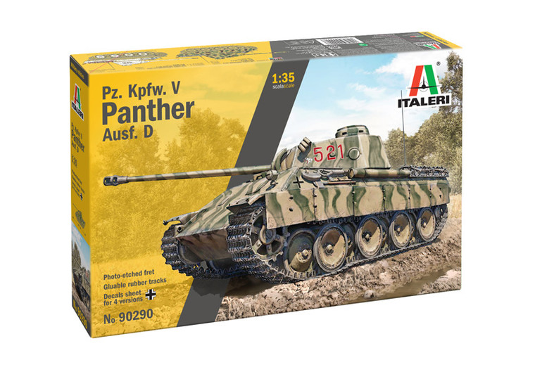 Italeri Model Kits - Pz.Kpfw.Panther V Ausf.D 1:35 - 90290