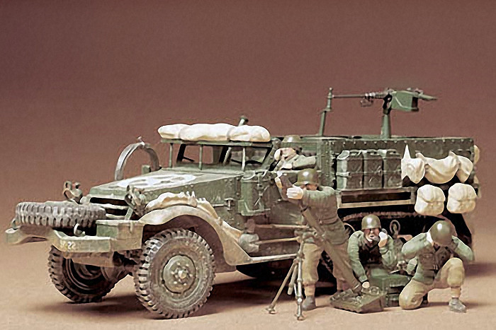 Tamiya Paint - Hobby Kits - US MORTAR CARRIER 1:35 - 35083