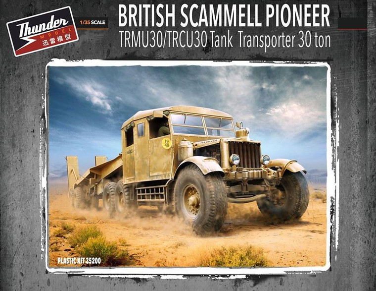 Thunder Models - Scammell Pioneer 30t Tank Trans. 1:35 - 35200