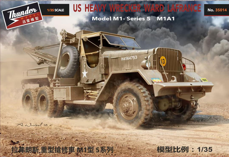Thunder Models - US Hvy Wrecker Ward/LaFrance M1A1 1:35 - 35014