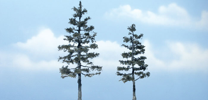 Woodland Scenics - Rm Pine Tree 4' 5 1/4' 2pk  ## - 1624