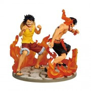 Bandai - Ichibansho Revible Moment Figures - One Piece - Ace & Luffy (Dramatic Memories)