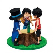 Bandai - Ichibansho Revible Moment Figures - One Piece - Ace & Sabo & Luffy (Dramatic Memories)