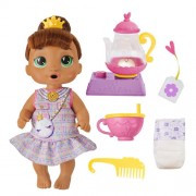 Hasbro Inc - Baby Alive Dolls - Bubbly Tea Party - Sophia Sparkle Brown Hair Baby - 5X00