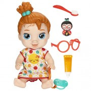 Hasbro Inc - Baby Alive Dolls - Lil Dreamer - Dottie Doodle Red Hair Baby Doll - 5X00
