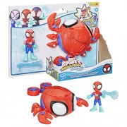Hasbro Inc - Spidey And His Amazing Friends Vehicles - Water-Webs - Spider Crab w/ Figure - 5X00