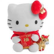 Kidrobot - Hello Kitty Plush - 13" Hello Kitty (Lucky Horse)