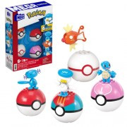Mattel - Mega Building Sets - Pokemon - Water-Type Trainer Team