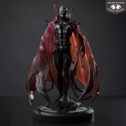 Mcfarlane Toys - Spawn Statues - Black White & Red All Over - 1/10 Scale Spawn By Pupeteer Lee (Resin)