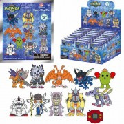 Monogram International - 3D Foam Collectible Bag Clips - Digimon - S04 - 24pc Blind Bag Display
