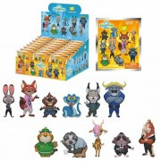 Monogram International - 3D Foam Collectible Bag Clips - Disney - S68 - Zootopia - 24pc Blind Bag Display