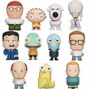Monogram International - 3D Foam Collectible Bag Clips - FX (Animation) - 24pc Blind Bag Display