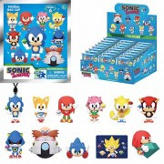 Monogram International - 3D Foam Collectible Bag Clips - Sonic The Hedgehog - S06 - 24pc Blind Bag Display