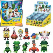 Monogram International - 3D Foam Collectible Bag Clips - The SpongeBob Movie: Search For SquarePants - 24pc Blind Bag Display