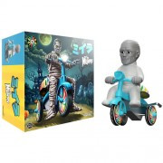 Super7 - Super Cycles Figures - Universal Monsters - The Mummy (Light Grey w/ Blue Trike)