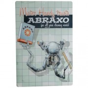 Trick Or Treat Studios - Prop Replicas - Fallout - Mr. Handy Metal Sign