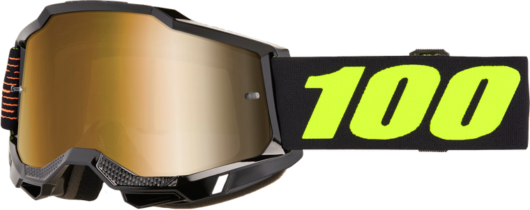 100-percent - Accuri 2 Goggle Fairbanks Mirror True Gld Lens - 50014-00058