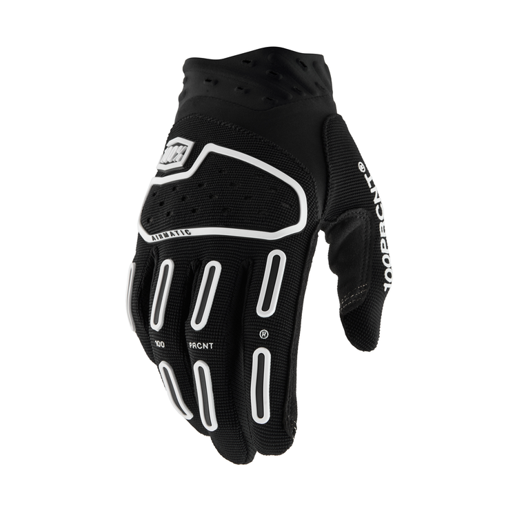 100-percent - Airmatic 2 Youth  Gloves Black Lg - 10043-00003