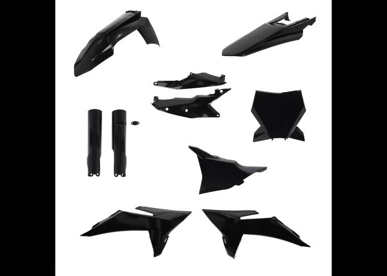 Acerbis - Plastic Kit- Full Ktm Black - 2986810001