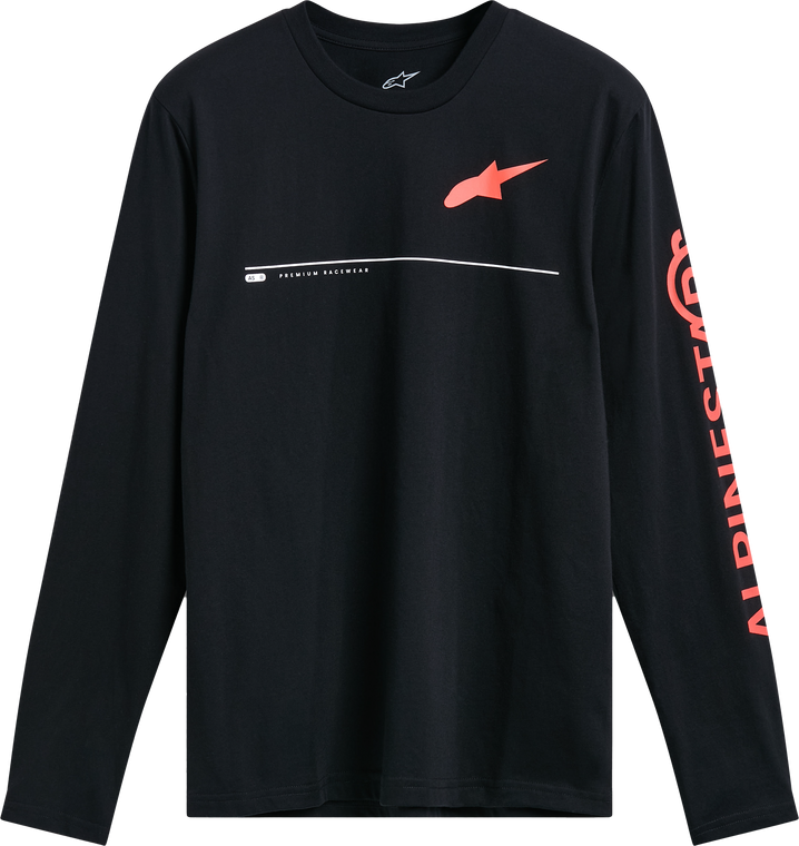 Alpinestars - Committed Ls Csf Tee Black 2x - 1215-71200-10-XXL