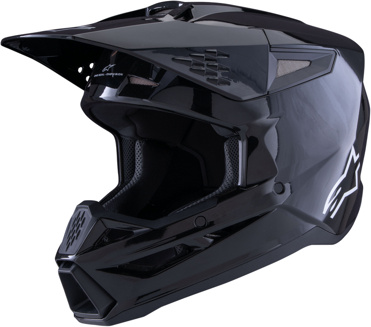 Alpinestars - Sm3 Solid Helmet Black Glossy Xl - 8300326-1180-XL
