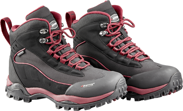 Baffin - Women's Hike Boot Black/sangria 09 - SOFTW001-BBP-09