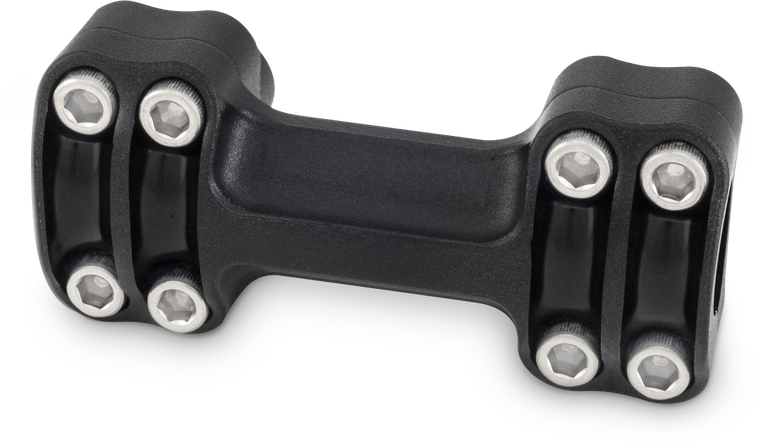 Burly Brand - Reaper 1-1/2" Risers 1" Bar One Piece - Texture Black - B12-8013TB