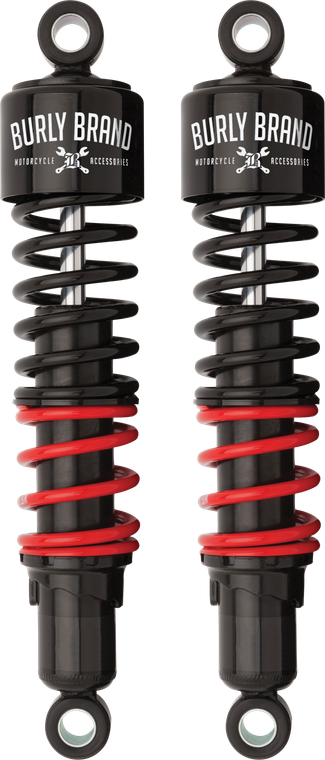 Burly Brand - Stiletto Shocks 13" Touring `95-25 Std Weight - B28-1256