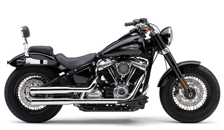 Cobra - 3" Nh Series Slip-ons Chrome Softail 18-24 - 6047