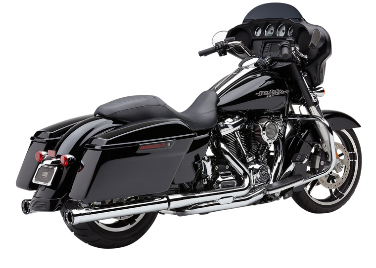 Cobra - 3" Rpt Slip-ons Chrome Flh/flt 17-25 - 6071