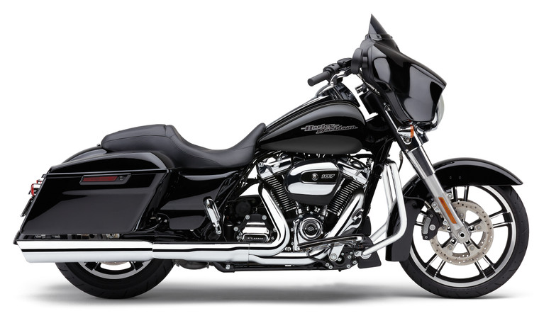 Cobra - 909-twins 4" Slip-ons Chrome Flh/flt 17-25 - 6108