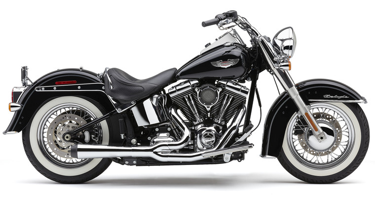 Cobra - El Diablo 2-1 Chrome Softail 12-17 - 6483