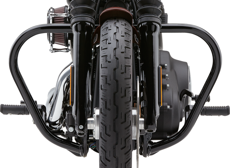 Cobra - Freeway Bars Vbend 1.25" Black Fxd/b/c 91-17 - 601-2110B