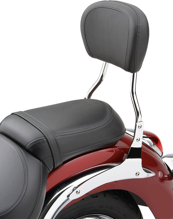 Cobra - Short Round Sissy Bar W/pad Chrome Hon Aero 750 04-16 - 46071