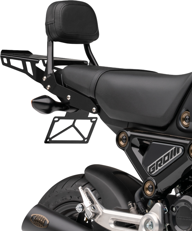 Cobra - Sissy Bar Luggage Rack Black Hon Grom - 02-3607B
