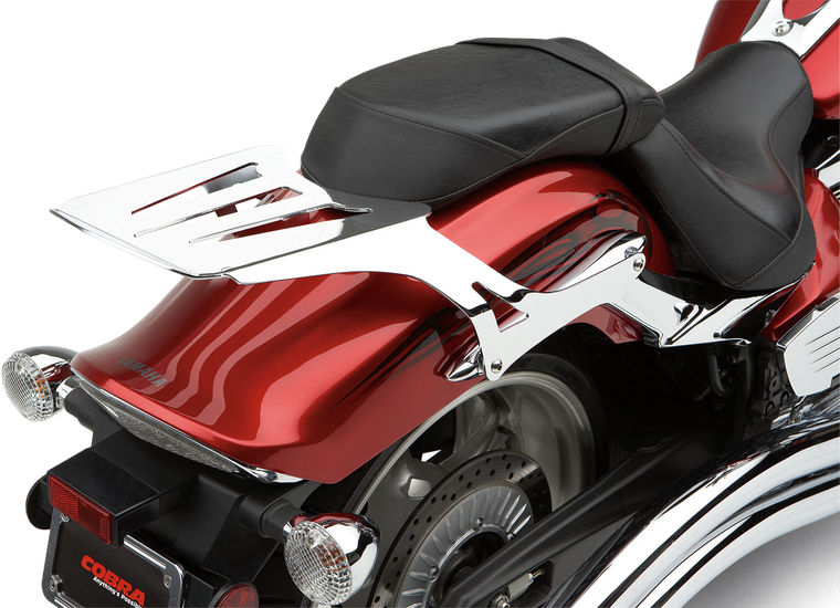 Cobra - Solo Luggage Rack Chrome Formed Yam Raider 08-18 - 23774