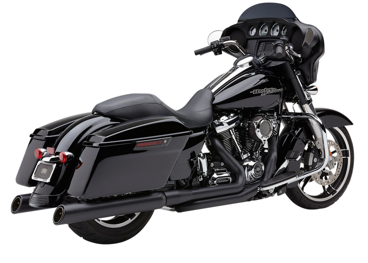 Cobra - True Dual Headpipes Black Flh/flt 17-24 - 6257RB