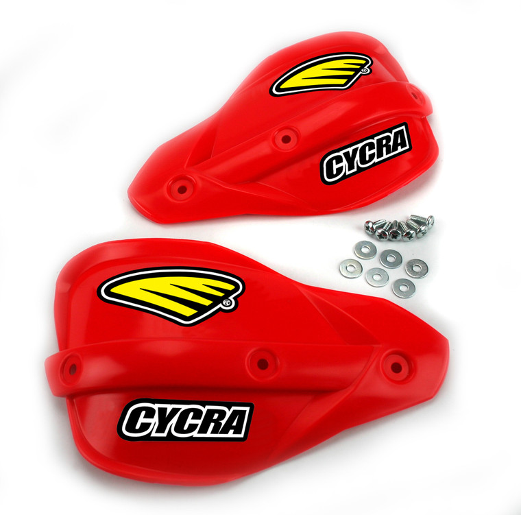 Cycra - Plastic Replacement Shields Red - 1CYC-1015-32