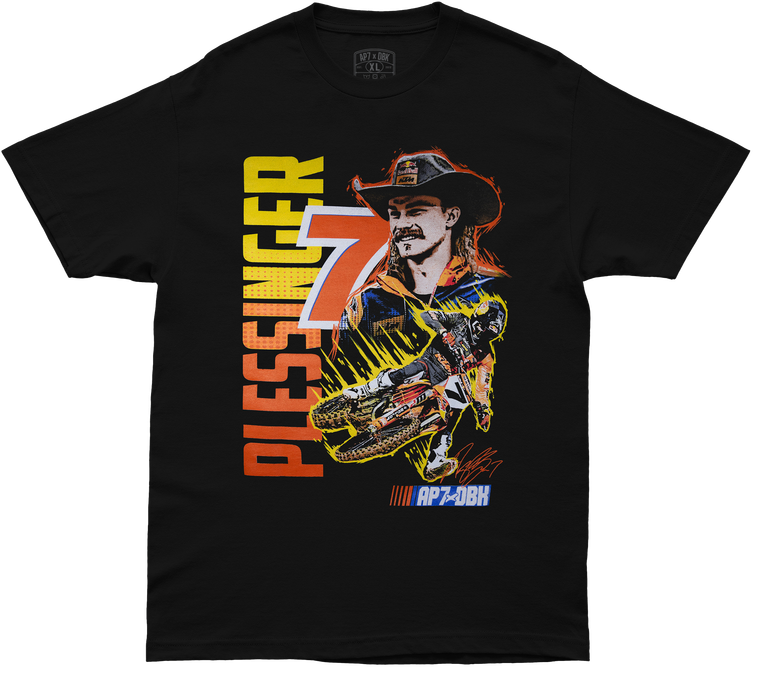 Dbk - Speedway Tee Black Lg - ATAP-SPEEDWAY-L