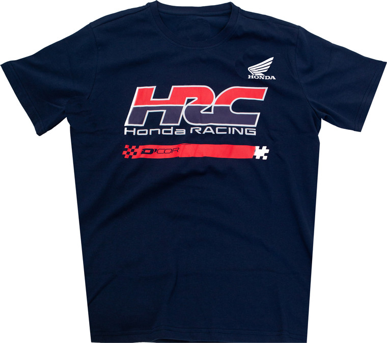 D-cor - Honda Hrc2 Tee Navy Lg - 80-130-3