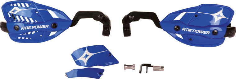Fire Power - 1 1/8" Closed Handguard Blue - 18-61283