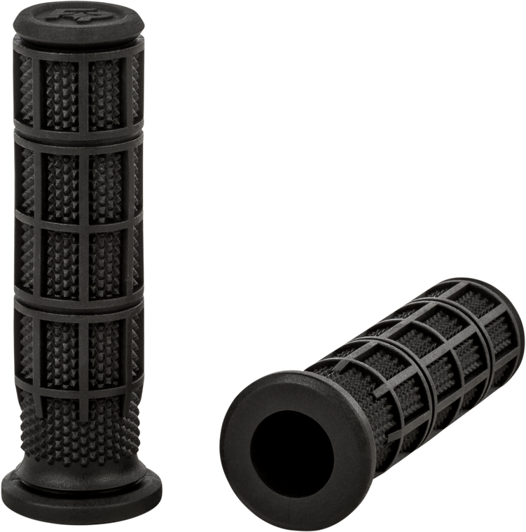 Fire Power - Control Atv Standard Grips Black Full Waffle - 24-0229
