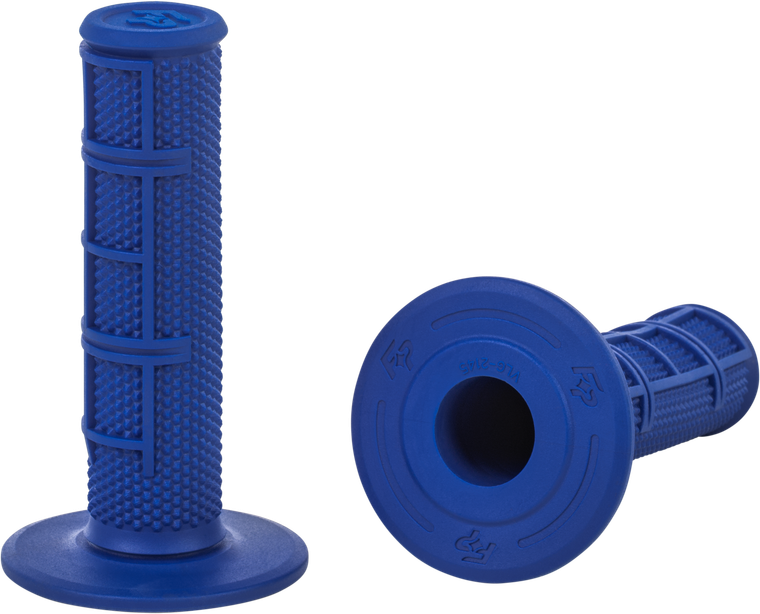 Fire Power - Control Mx Standard Grips Blue Half Waffle - 24-0223