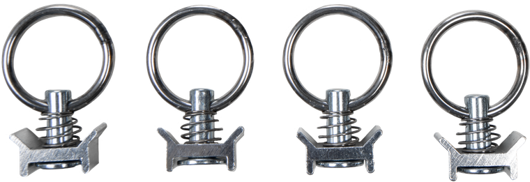 Fire Power - L-track Quick Release Connects 1.25" Eyelet 4/pk - 29-14023