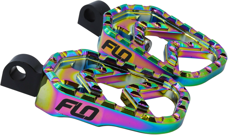 Flo Motorsports - Savage Series Footpegs Jet Fuel - V-800JET