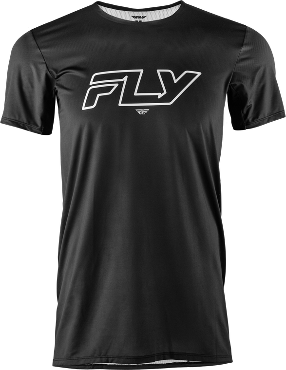 Fly Mtb - Enduro Short Sleeve Jersey Black/white Md - 359-220M
