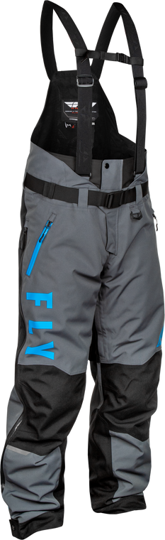 Fly Racing - Carbon Bib Grey/blue Lg - 470-6205L