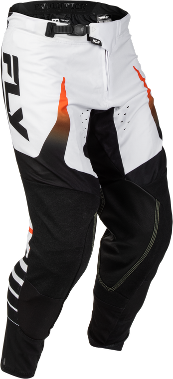 Fly Racing - Evolution  Dst Bolt  Pants White/black/orange Sz 28 - 380-13228