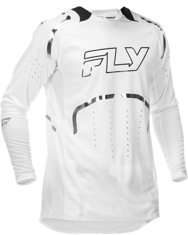Fly Racing - Evolution  Dst Le Flash Jersey White/silver Sm - 379-125S